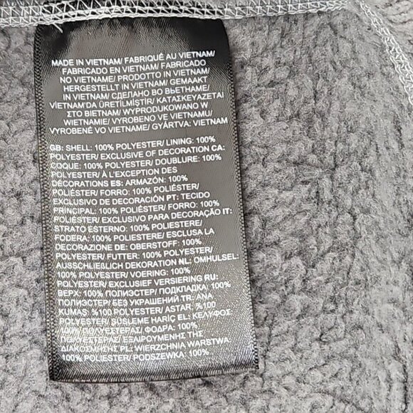 The North Face Full Zip Sweater Women's Size L Fleece Jacket NF0A3LH8 EUC Knit - Picture 8 of 15